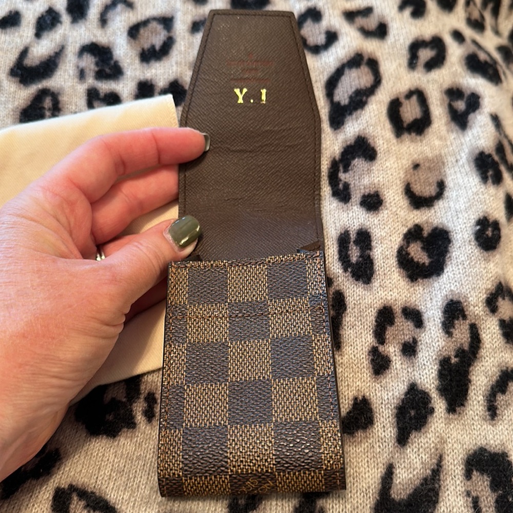 AUTHENTIC Louis Vuitton LV Damier Etui Cigarette Case - Picture 7 of 8